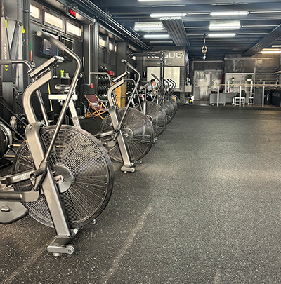 Trainingsfläche und Rig