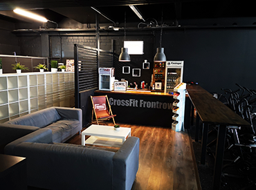 Thekenbereich CrossFit Frontrow